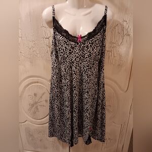 Leopard Print Nightie / Slip